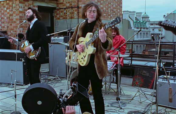 Paul McCartney, John Lennon, Ringo Starr – Apple rooftop, 30 January 1969