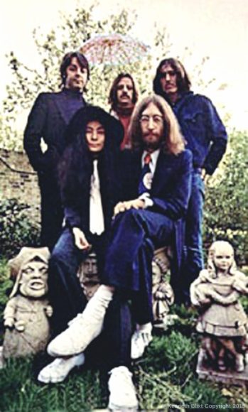 The Beatles and Yoko Ono, 30 April 1969