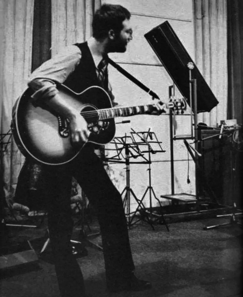 John Lennon recording Instant Karma!, EMI Studios, 27 January 1970