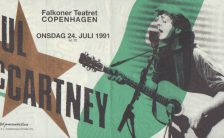 Paul McCartney ticket – Copenhagen, Denmark, 24 July 1991