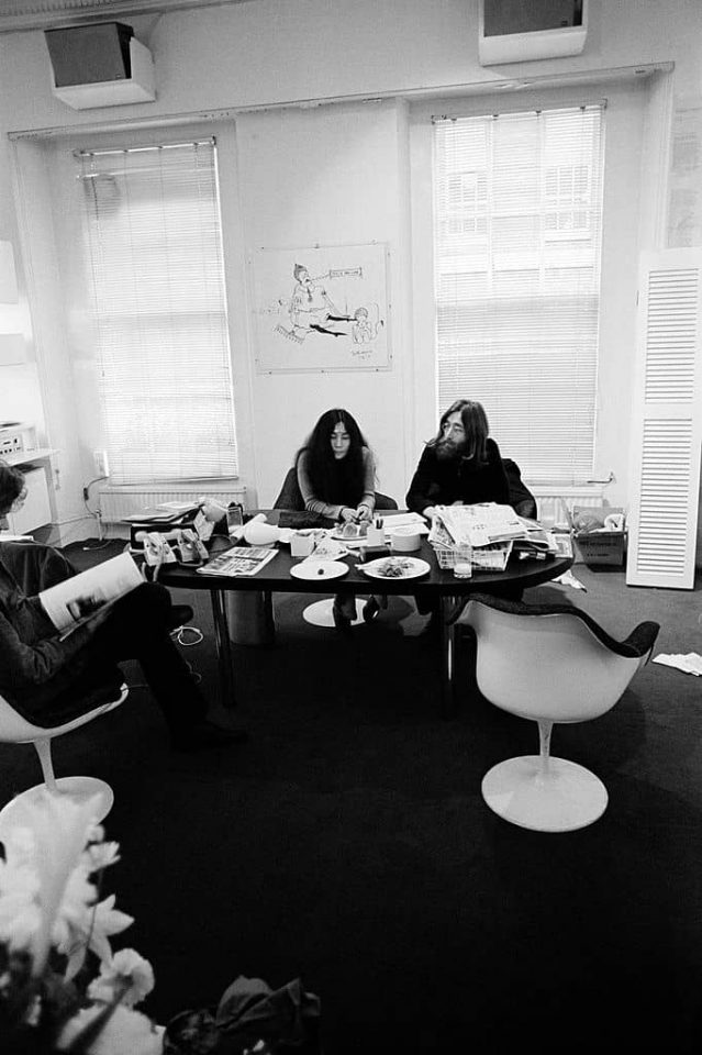 John Lennon and Yoko Ono, 1969