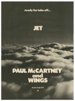 Advertisement for Paul McCartney and Wings' Jet single