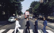 Picture four from the Abbey Road photography session (photo: Iain Macmillan)