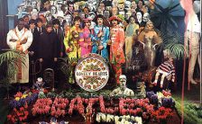 The full photograph used for the cover of Sgt Pepper's Lonely Hearts Club Band