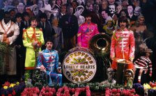 Alternative photograph from the Sgt Pepper cover shoot