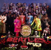 Alternative photograph from the Sgt Pepper cover shoot