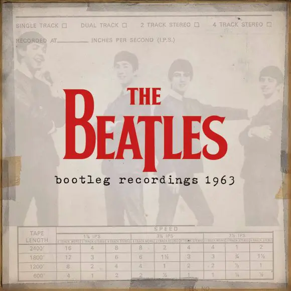 The Beatles Bootleg Recordings 1963 cover artwork