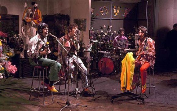 The Beatles perform All You Need Is Love on Our World, 25 June 1967