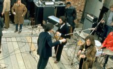 The Beatles on the Apple Rooftop, January 1969