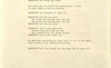 Lyrics for The Beatles' song Sexy Sadie