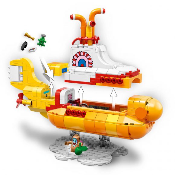 The Beatles – LEGO Yellow Submarine set