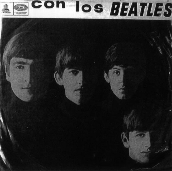 Con Los Beatles album artwork - Chile