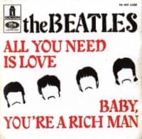 All You Need Is Love single artwork – France