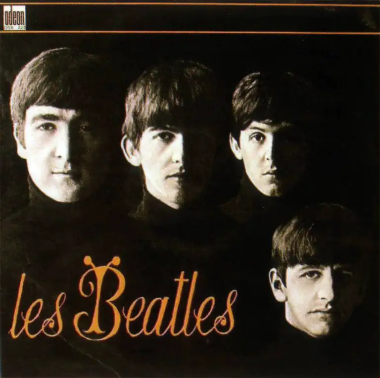 Les Beatles album artwork - France