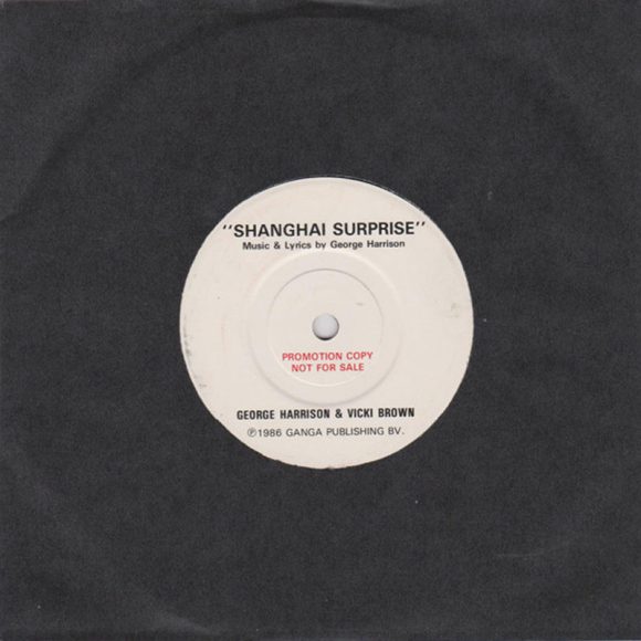 George Harrison – Shanghai Surprise 7" promo single