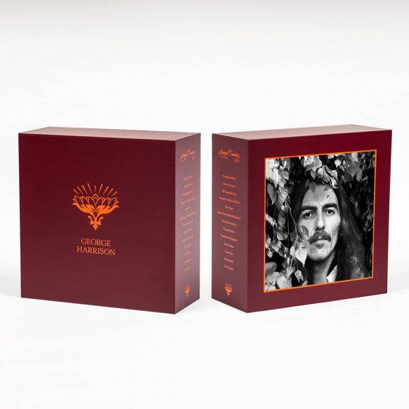 George Harrison Vinyl Collection box set – front and back covers