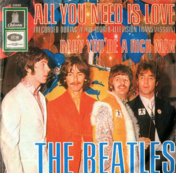 All You Need Is Love single artwork - Germany