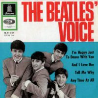 The Beatles' Voice EP artwork - Germany