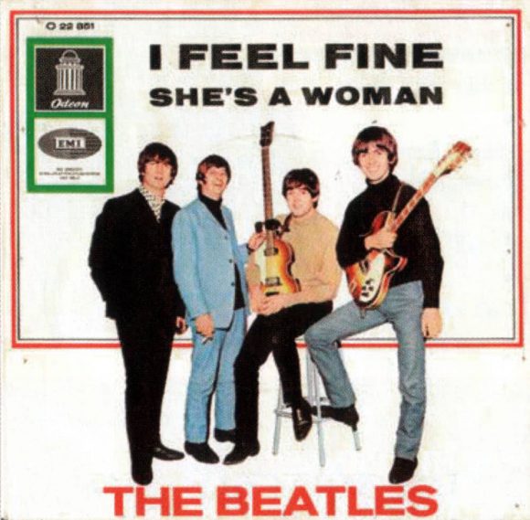 I Feel Fine single artwork - Germany