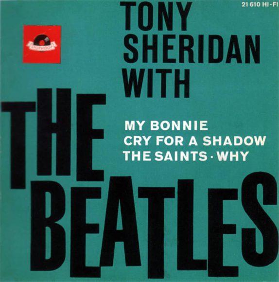 Tony Sheridan With The Beatles EP artwork - Germany