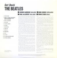 The Beatles – Get Back album rear cover