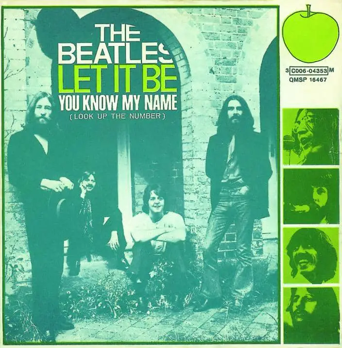 Let It Be single artwork - Italy