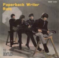 Paperback Writer single artwork – Italy