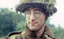 John Lennon on the set of How I Won The War, 1966