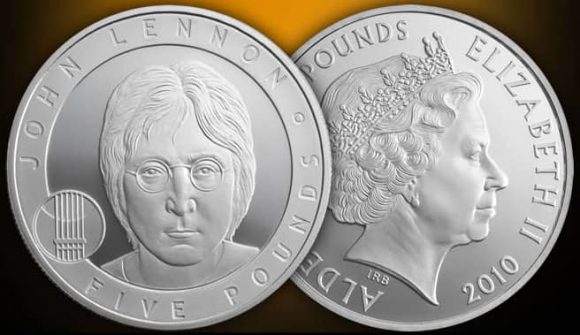 Royal Mint issues limited edition John Lennon 5 coin The