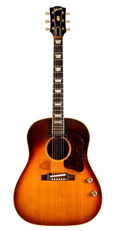 John Lennon's Gibson J-160E 'Jumbo' guitar