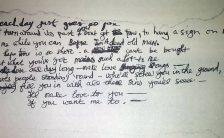 George Harrison's lyrics to the Revolver song Love You To