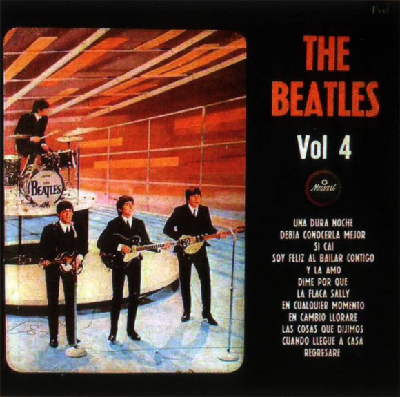 The Beatles Vol. 4 album artwork - Mexico