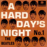 A Hard Day's Night EP No. 1 artwork – New Zealand