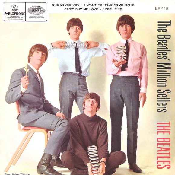 The Beatles' Million Sellers EP artwork – New Zealand