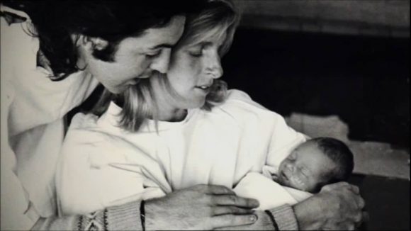 Paul, Linda and Mary McCartney