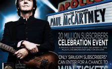 Advertisement for Paul McCartney at the Apollo Theater, New York, 13 December 2010