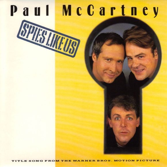 Paul McCartney – Spies Like Us cover artwork