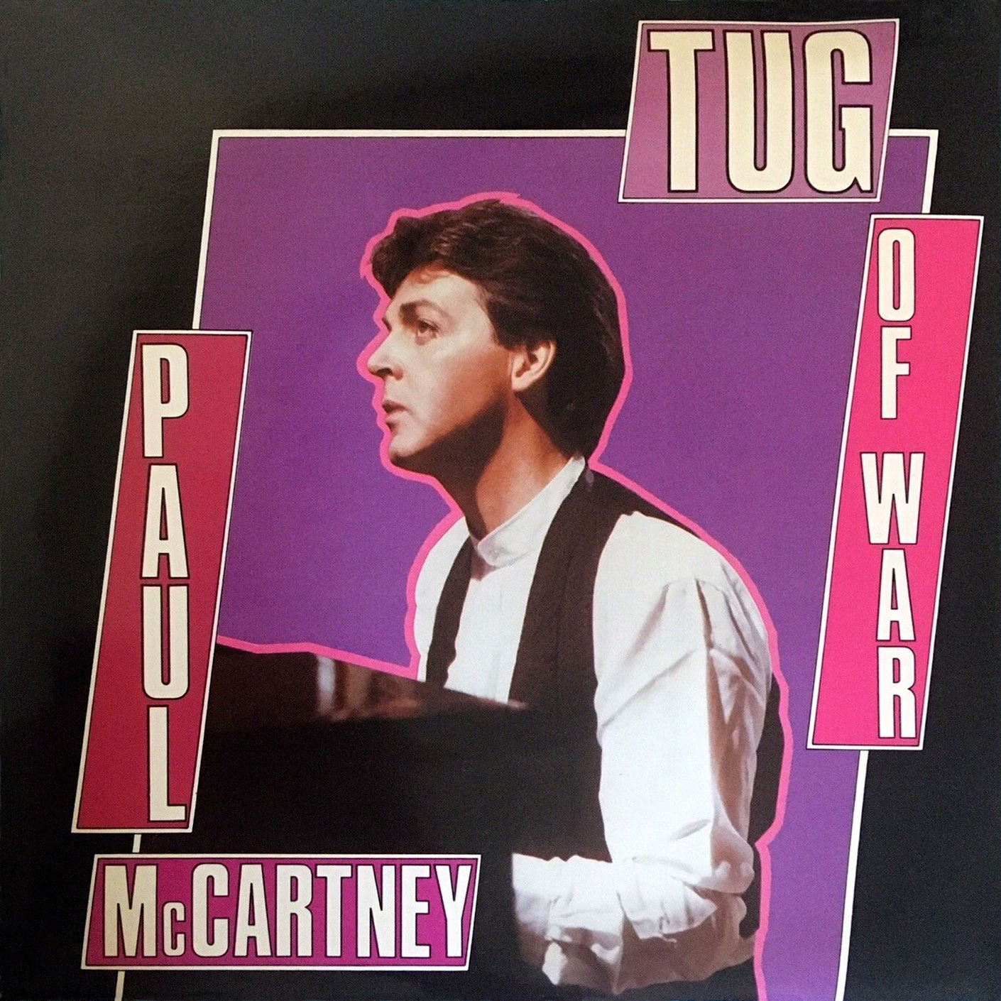 稀少 ビートルズ ポールマッカートニー PAUL TUG OF WAR UK初版 - レコード