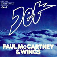 Paul McCartney and Wings – Jet single artwork