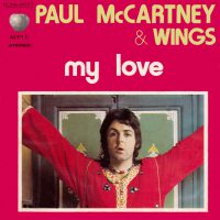 Paul McCartney and Wings – My Love UK single artwork