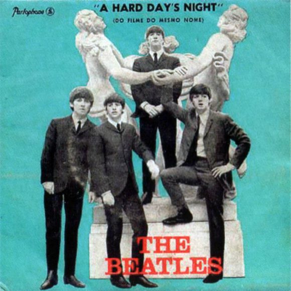 A Hard Day's Night EP artwork - Portugal