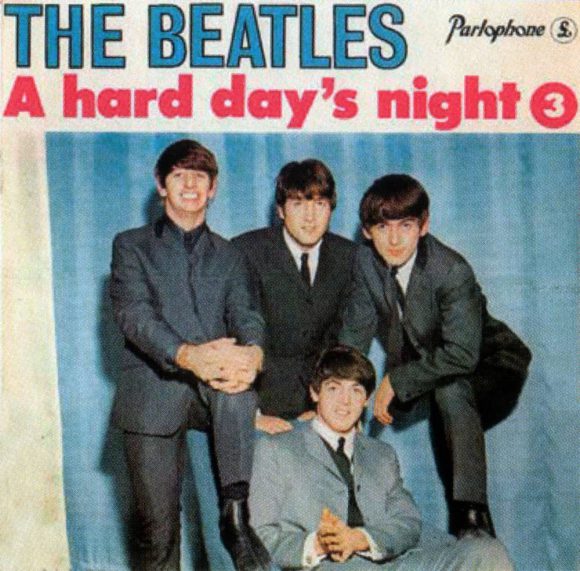 A Hard Day's Night 3 EP artwork - Portugal