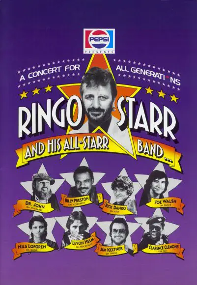 Poster for Ringo Starr and his All-Starr Band (1989)