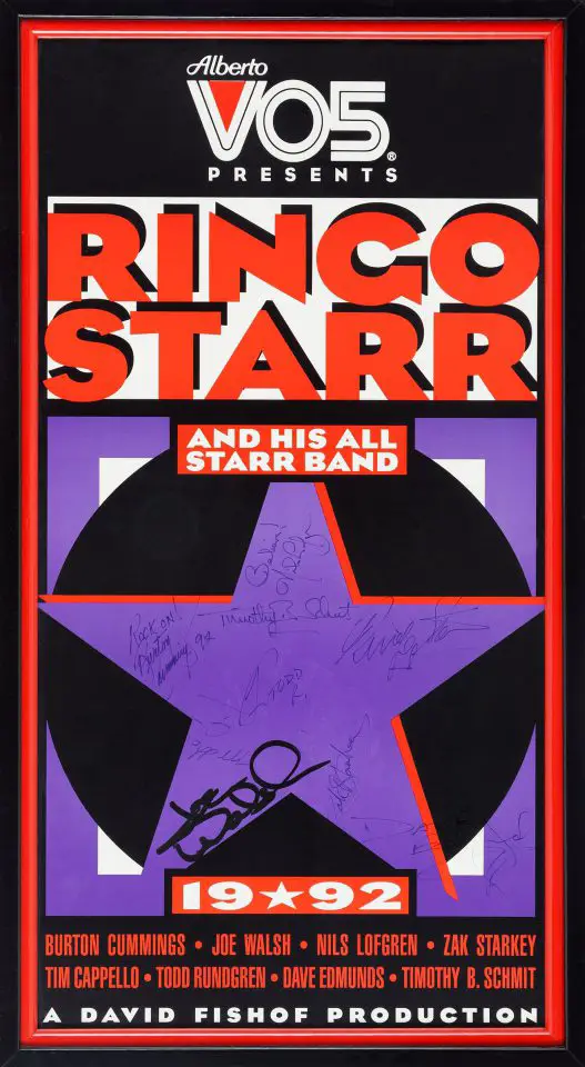 Poster for Ringo Starr and his All-Starr Band (1992)