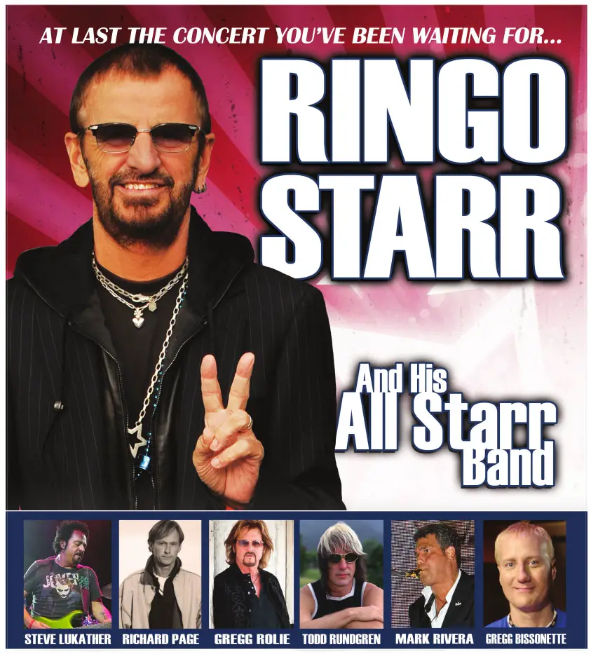 Poster for Ringo Starr and his All-Starr Band (2012-17)