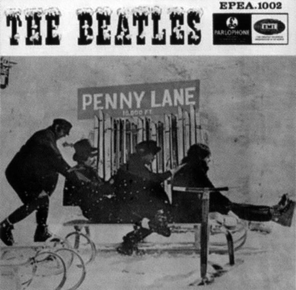 Penny Lane EP artwork - Singapore