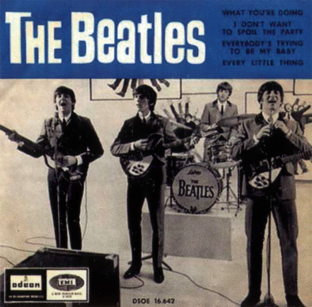 What You Re Doing Ep Artwork Spain The Beatles Bible