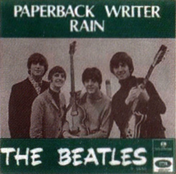 Paperback Writer single artwork - Sweden