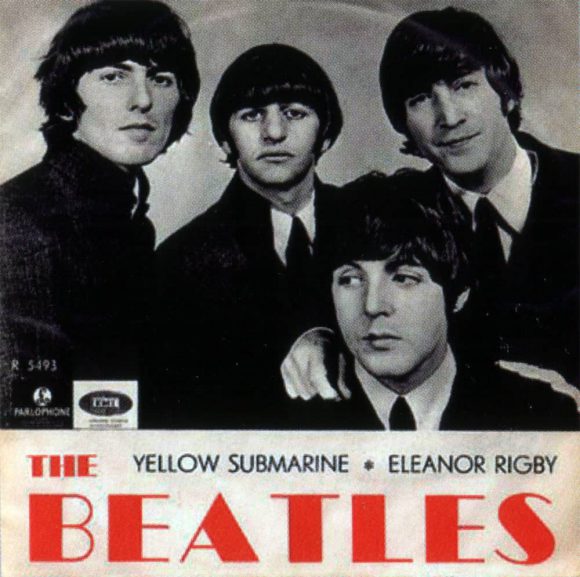 Yellow Submarine/Eleanor Rigby single artwork - Sweden