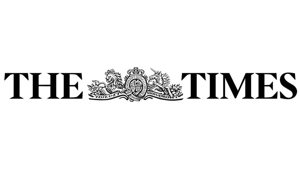 The Times newspaper masthead